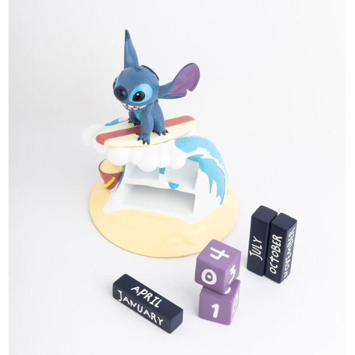 Calendario Perpetuo 3D Surfer Stitch Disney 1 Calendario Perpetuo 3D Surfer Stitch Disney 1