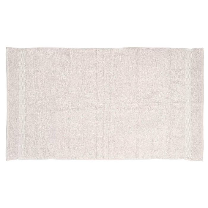 Berilo Toalla Lisa de Baño 70x130 cm Gris Claro, 80% Algodón y 20% Poliéster (Set de 12) 1