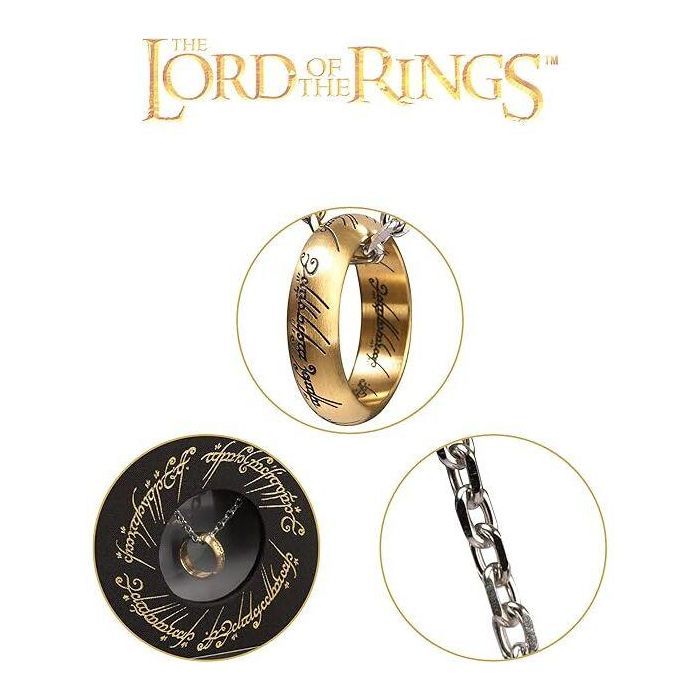 Colgante Replica Anillo El Señor de los Anillos 0 Colgante Replica Anillo El Señor de los Anillos 0