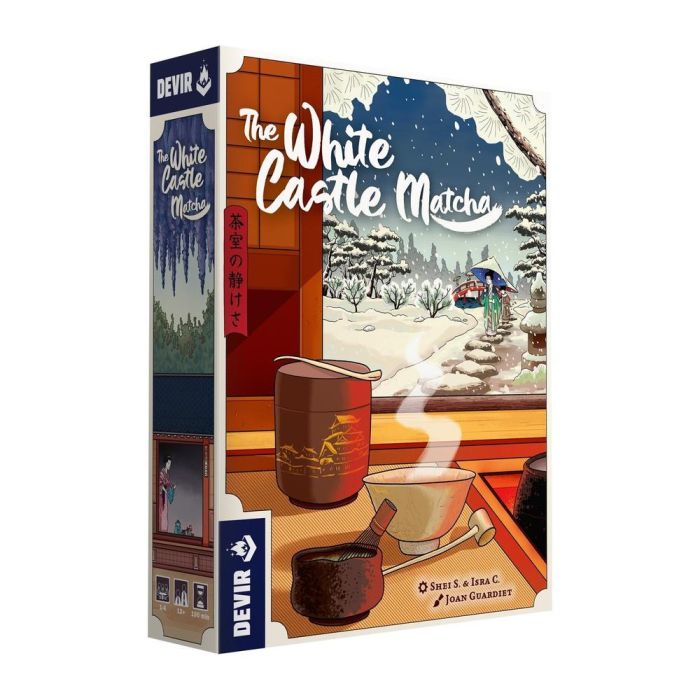 Devir The White Castle: Matcha - Expansión para Juego de Mesa Estratégico, Nuevo Tablero, Geishas, 1-4 Jugadores, Castellano