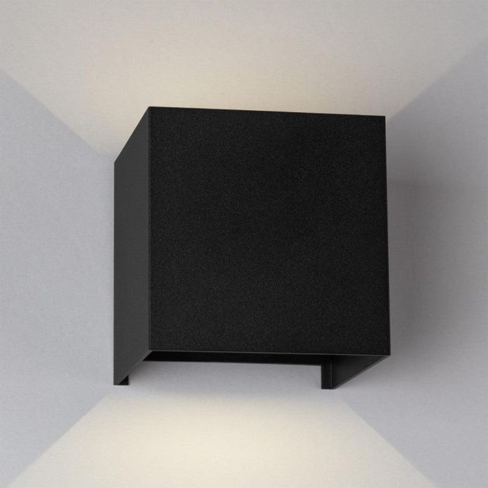 Aplique LED Exterior 2x5W 100Lm/W IP65 Negro 4000K HO-APL06-IP65-B-W 0 Aplique LED Exterior 2x5W 100Lm/W IP65 Negro 4000K HO-APL06-IP65-B-W 0