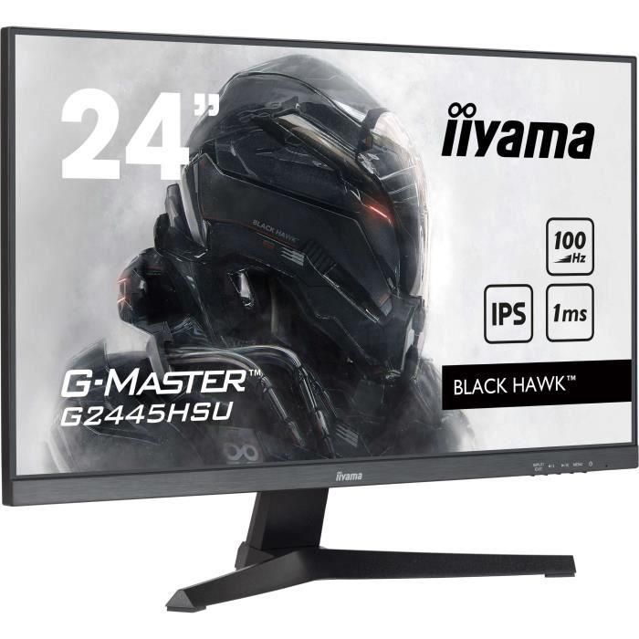 Iiyama Pantalla 23.8", Ips, 100Hz, Hdmi X1 (V.1.4), Displayport X1 (V.1.2), Altavoz Integrado. Mprt 1Ms 1