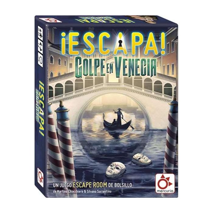 Juego escape room escapa. golpe en venecia Juego escape room escapa. golpe en venecia