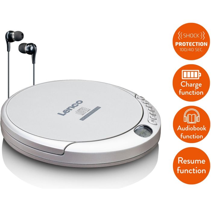 Lenco CD-201 silber 3 Lenco CD-201 silber 3