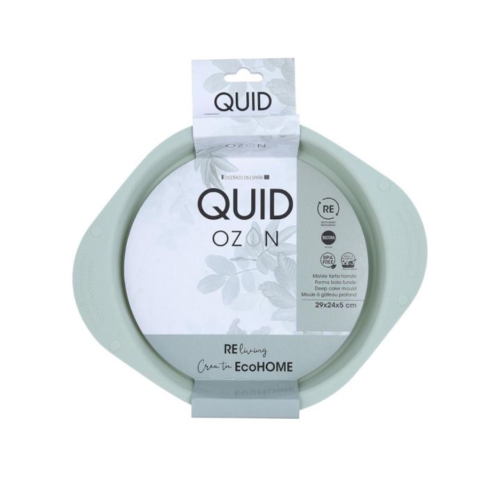 Quid Ozon Molde Repostería Silicona 29x24 cm 6 Unidades Azul, Apto Horno, Congelador, Lavavajillas 2