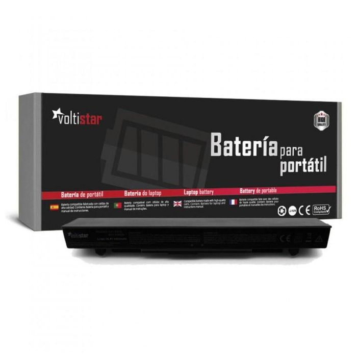 Batería para Portátil Voltistar BAT2056 Negro 4400 mAh