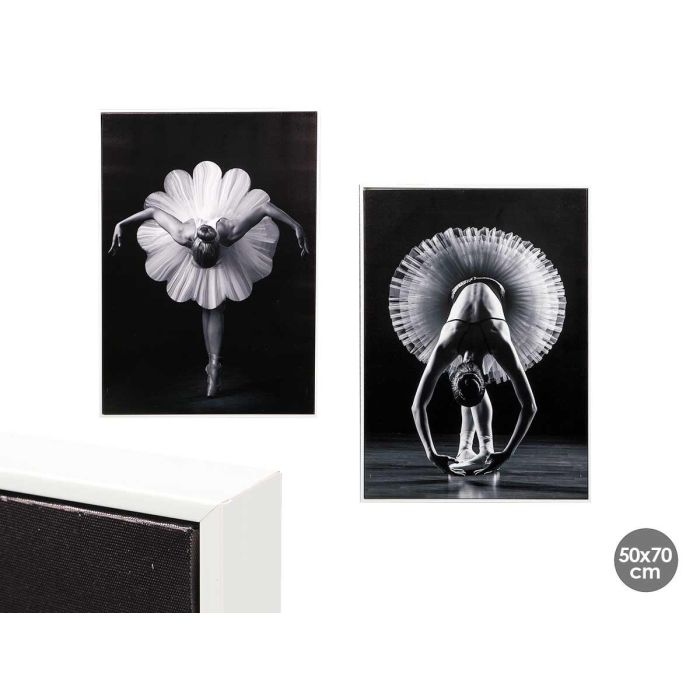 Cuadro Lienzo Marco Balet Surtidos 50X70 Giftdecor (2 Unidades) Cuadro Lienzo Marco Balet Surtidos 50X70 Giftdecor (2 Unidades)