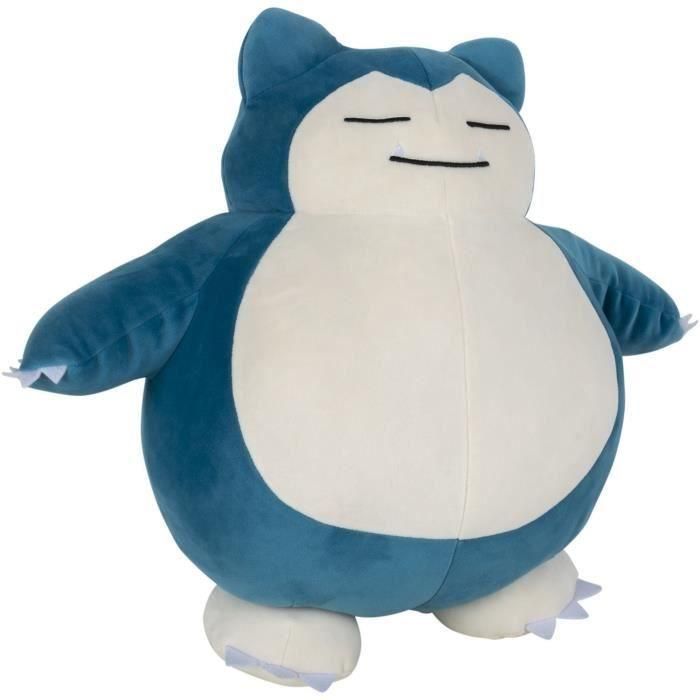 Peluche - BANDAI - Pokémon Snorlax (Snorlax) - 40 cm, suave y esponjoso 3 Peluche - BANDAI - Pokémon Snorlax (Snorlax) - 40 cm, suave y esponjoso 3