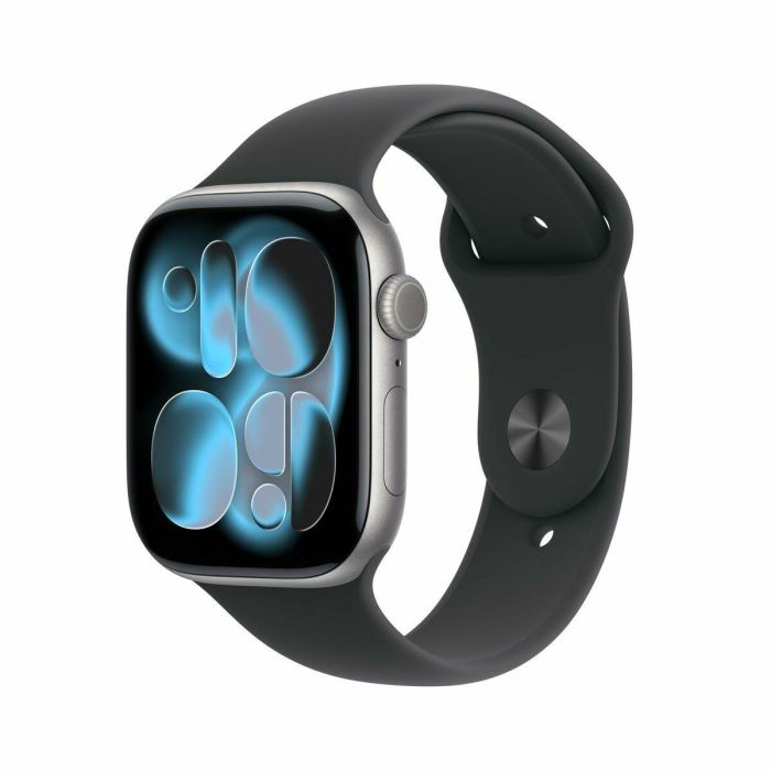 Apple Watch Series 11 GPS 46mm Gris Espacial con Correa Deportiva Negra (S/M) MEV04QL/A 6