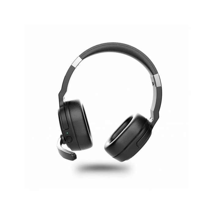 Auriculares Bluetooth con Micrófono Urban Factory HBV60UF Negro 2 Auriculares Bluetooth con Micrófono Urban Factory HBV60UF Negro 2