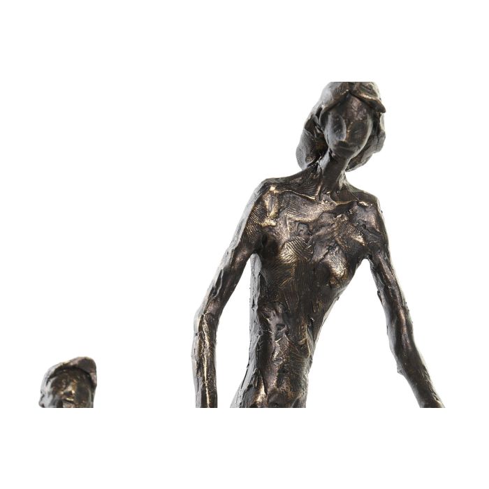 DKD Home Decor Figura Moderno Resina Cobrizo 12x32.5x26cm Set 2 Unidades 1 DKD Home Decor Figura Moderno Resina Cobrizo 12x32.5x26cm Set 2 Unidades 1
