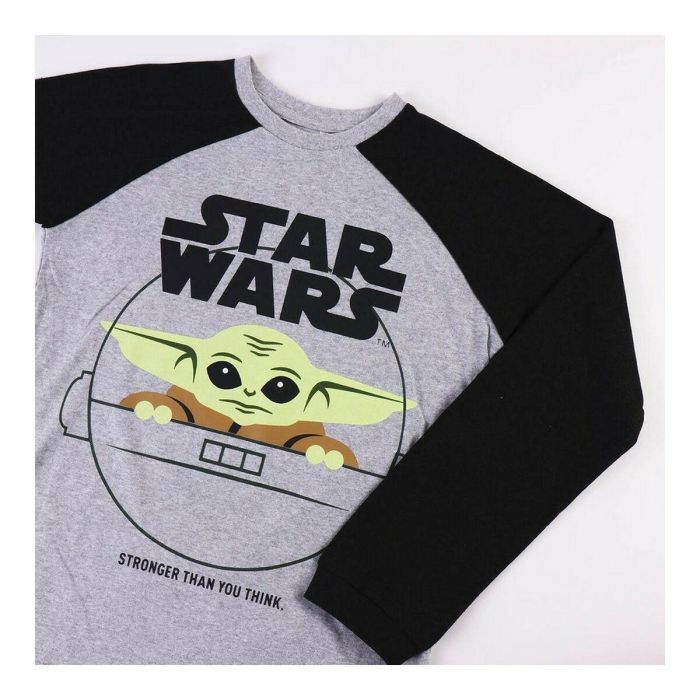 Pijama Infantil The Mandalorian Gris 1
