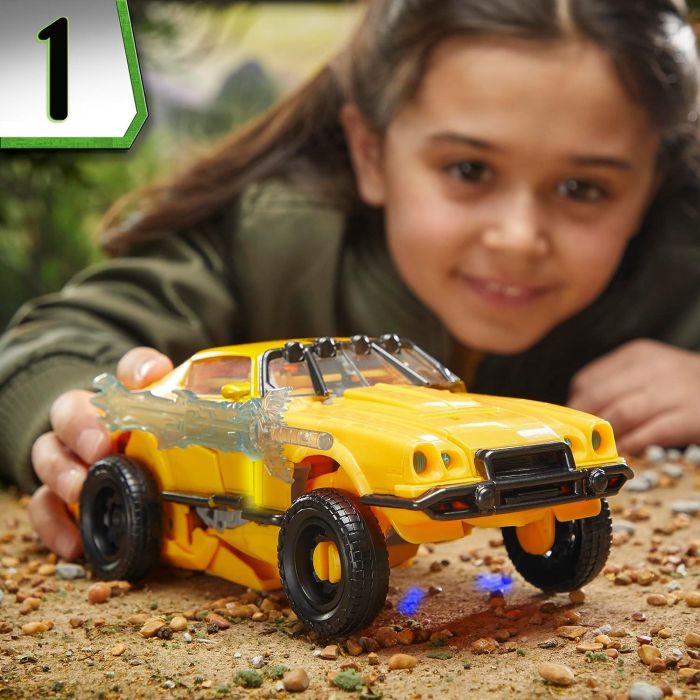 Hasbro Transformers: El Despertar de las Bestias Figura Bumblebee Modo Águila Robot Vehículo Bestia 3 en 1 1