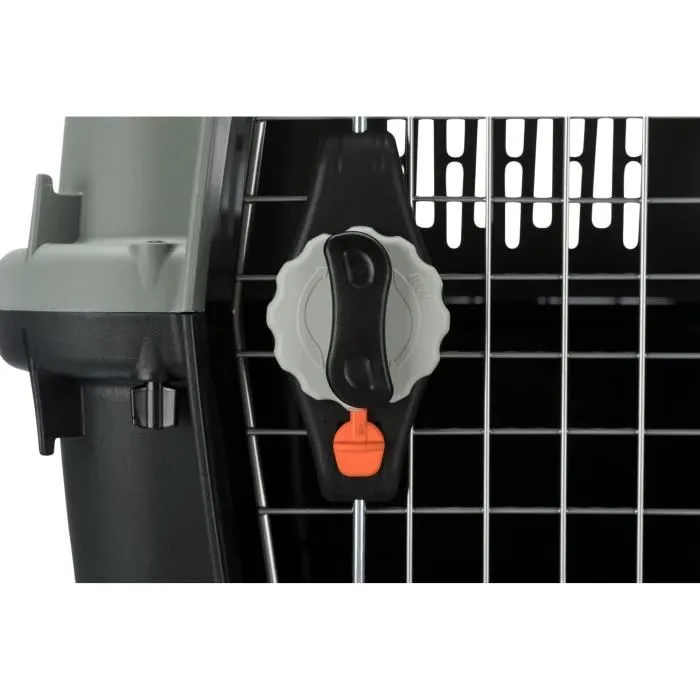 Trixie 4011905398938 Caja de transporte Giona 5 M: 60 x 61 x 81 cm - Antracita y gris verdoso 4