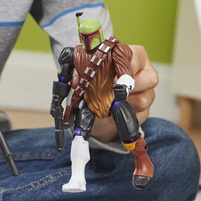 MixMashers Star Wars, figura de Boba Fett personalizable para mezclar y combinar con accesorios 4 MixMashers Star Wars, figura de Boba Fett personalizable para mezclar y combinar con accesorios 4