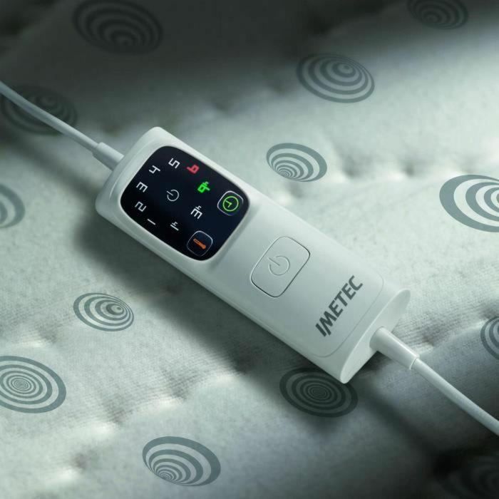 Imetec 2 Plazas Cubrecolchón Calefactable IME8007403166311 - 150x160 cm - 6 Temperaturas - Calentamiento Rápido - 100% Algodón - Temperatura Constante 2 Imetec 2 Plazas Cubrecolchón Calefactable IME8007403166311 - 150x160 cm - 6 Temperaturas - Calentamiento Rápido - 100% Algodón - Temperatura Constante 2