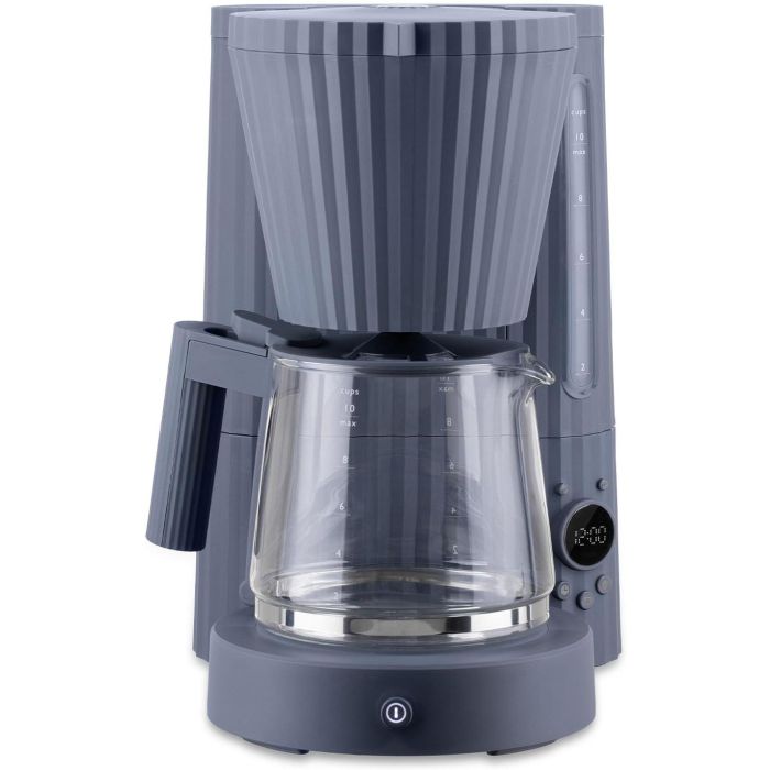 Alessi MDL14 G Cafetera de Goteo Gris Plisado Diseño Michele De Lucchi Alessi MDL14 G Cafetera de Goteo Gris Plisado Diseño Michele De Lucchi