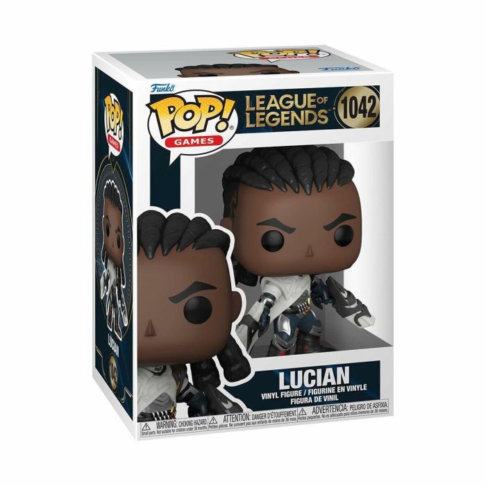 Funko Pop Games Vinyl: League Of Legends Lucian Centinela de la Luz Figura de Colección 10.4 cm 8 Funko Pop Games Vinyl: League Of Legends Lucian Centinela de la Luz Figura de Colección 10.4 cm 8