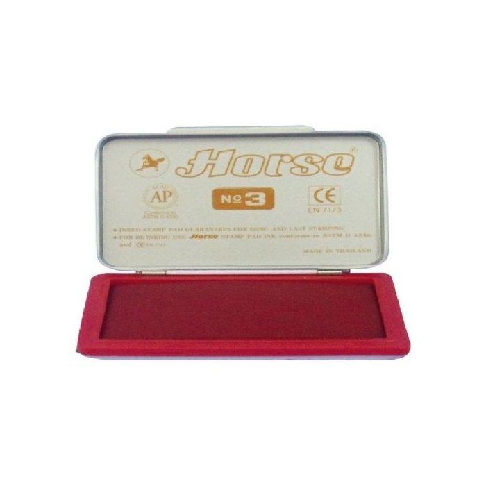 Tampon Horse Nº3 Rojo