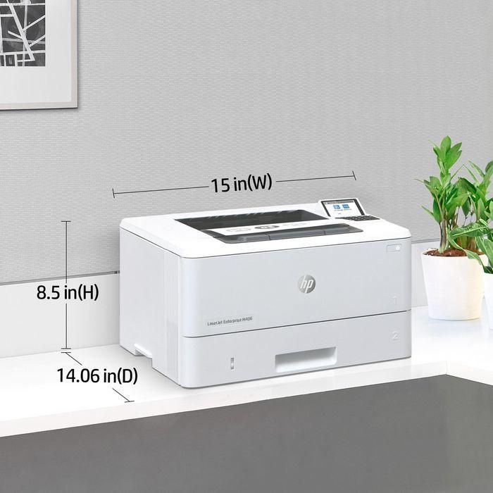 HP 3PZ15A Impresora Láser Monocromo LaserJet Enterprise M406DN | Dúplex Automático, Ethernet, 40 ppm, Seguridad Avanzada 29 HP 3PZ15A Impresora Láser Monocromo LaserJet Enterprise M406DN | Dúplex Automático, Ethernet, 40 ppm, Seguridad Avanzada 29