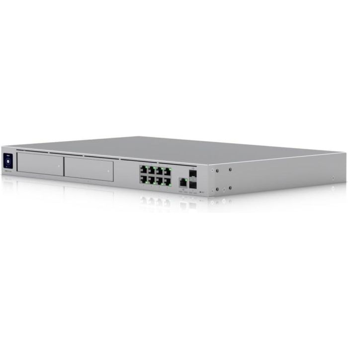 Ubiquiti UDM-Pro Cloud Gateway & Firewall - 10G SFP+, 2.5GbE WAN, 8x GbE, 2 Bahías HDD, 128 GB SSD, IDS/IPS 5 Gbps