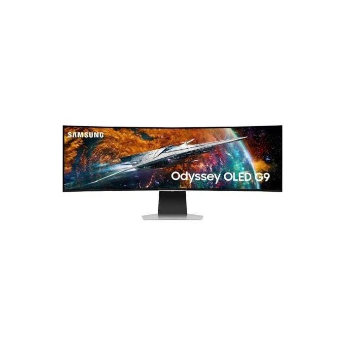 Samsung Odyssey S49CG950SU Monitor Gaming Curvo UltraPanorámico 49" OLED DQHD 240Hz 0.03ms FreeSync Pro Smart TV Gris