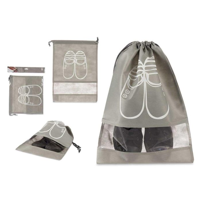 Arte Regal Bolsa Zapatero Gris 36x43x1.5 cm (36 Unidades) Arte Regal Bolsa Zapatero Gris 36x43x1.5 cm (36 Unidades)