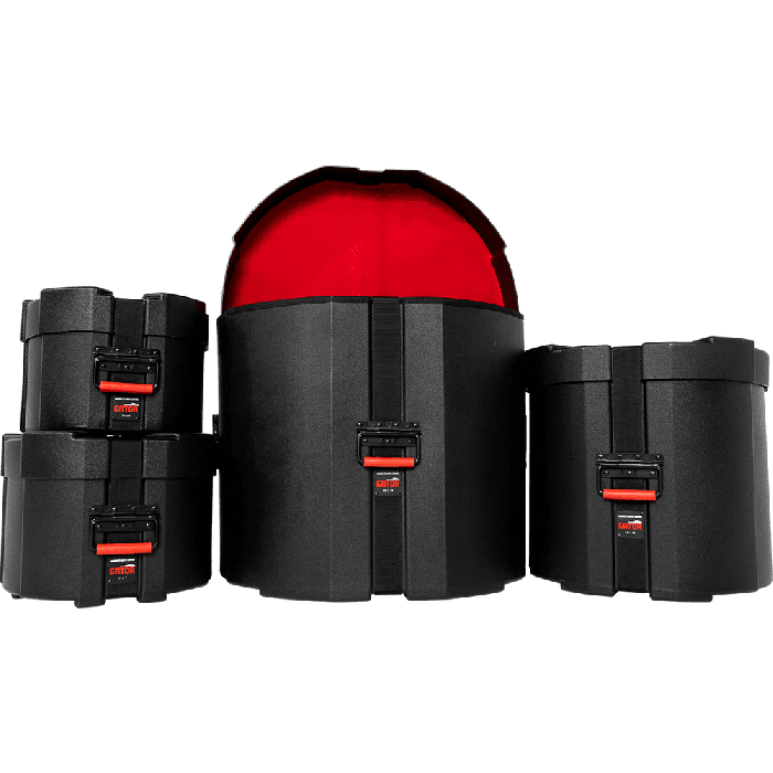 Set Estuches Gator Para Bateria - Rock (10/12/16/22) 1 Set Estuches Gator Para Bateria - Rock (10/12/16/22) 1