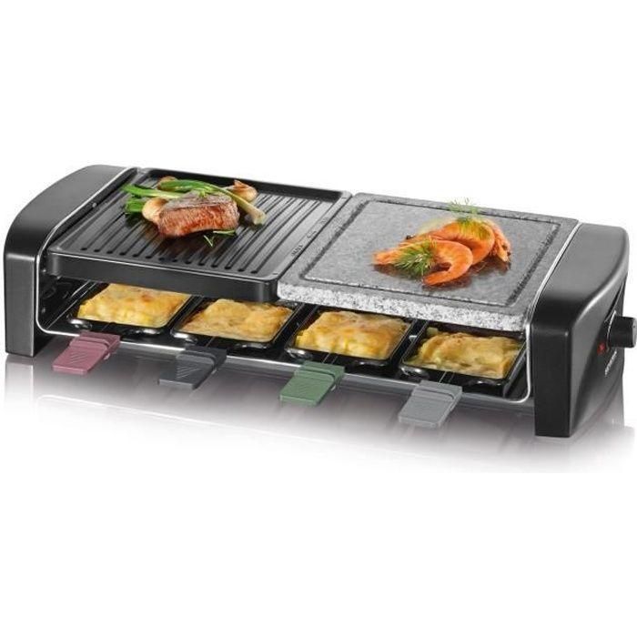SEVERIN RG9645 Raclette grill 8 personas - Negro SEVERIN RG9645 Raclette grill 8 personas - Negro