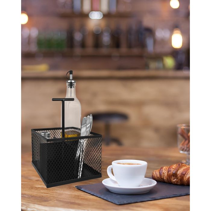 Organizador Menaje Mesa Metal Cuad. My Bar (8 Unidades) 3 Organizador Menaje Mesa Metal Cuad. My Bar (8 Unidades) 3