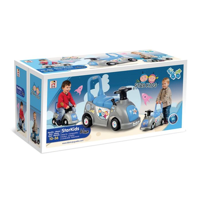 Chicos 35208 Correpasillos Andador Star Kids Azul, soporte elevado para primeros pasos, con cajones, bebés 10-36 meses 4 Chicos 35208 Correpasillos Andador Star Kids Azul, soporte elevado para primeros pasos, con cajones, bebés 10-36 meses 4