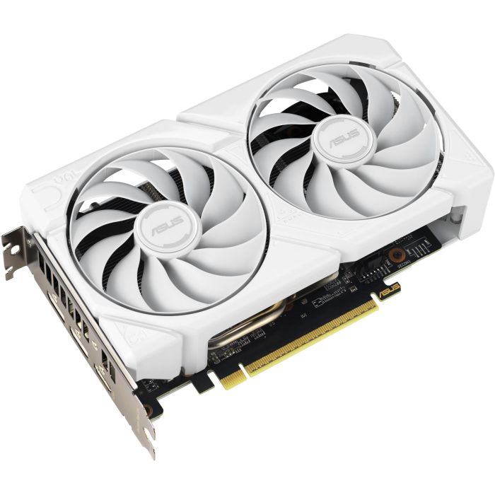 ASUS RX9060XT-16G-WHITE Radeon RX 9060 XT 16GB GDDR6 PCI Express 5.0 Dual Ventilador Blanco 9