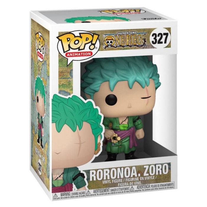 Funko Pop One Piece Roronoa Zoro - Figura de Vinilo de 9 cm 2 Funko Pop One Piece Roronoa Zoro - Figura de Vinilo de 9 cm 2