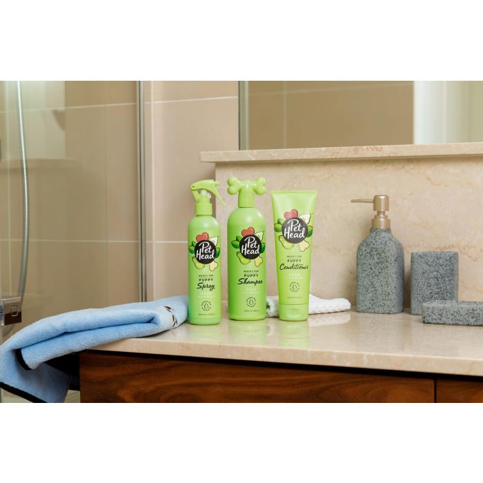 Pet Head Mucky Puppy Spray Limpiador para Cachorros 300ml 2 Pet Head Mucky Puppy Spray Limpiador para Cachorros 300ml 2