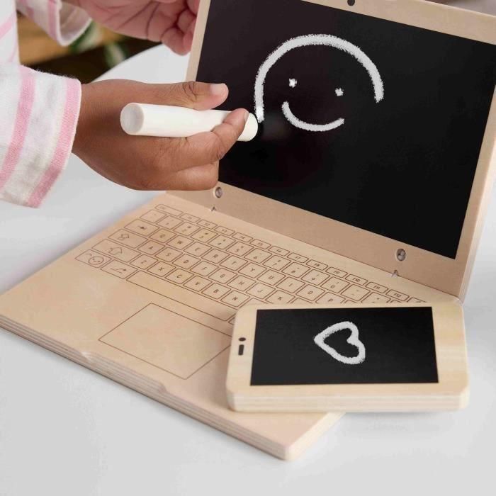 Fisher-Price HXV11 - Set de teletrabajo de madera 1