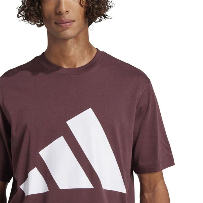Camiseta de Manga Corta Hombre Adidas Big Logo Sj Granate 9-10 Años 2