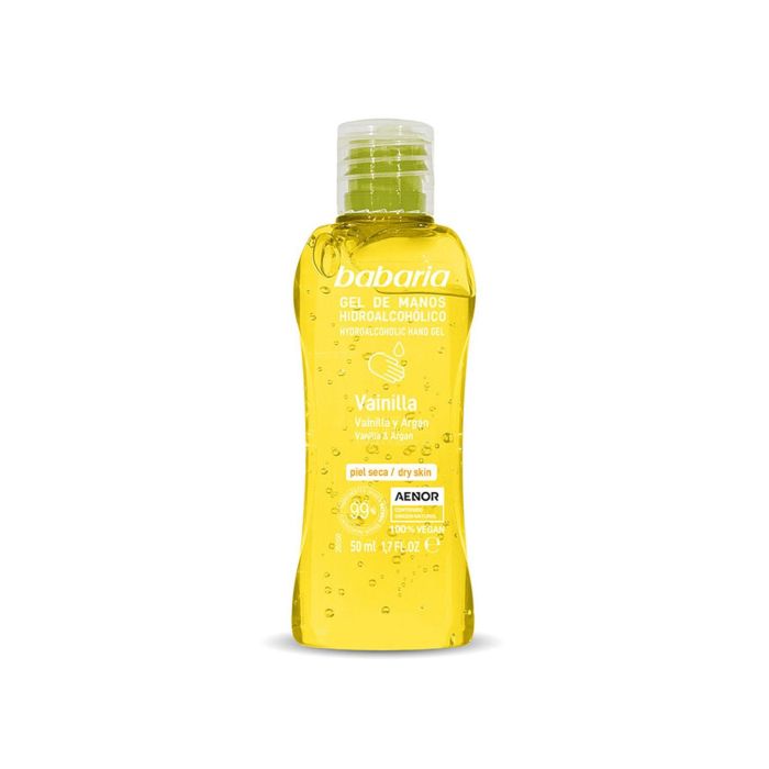 Babaria Vainilla gel de manos hidro-alcoholico 50 ml Babaria Vainilla gel de manos hidro-alcoholico 50 ml