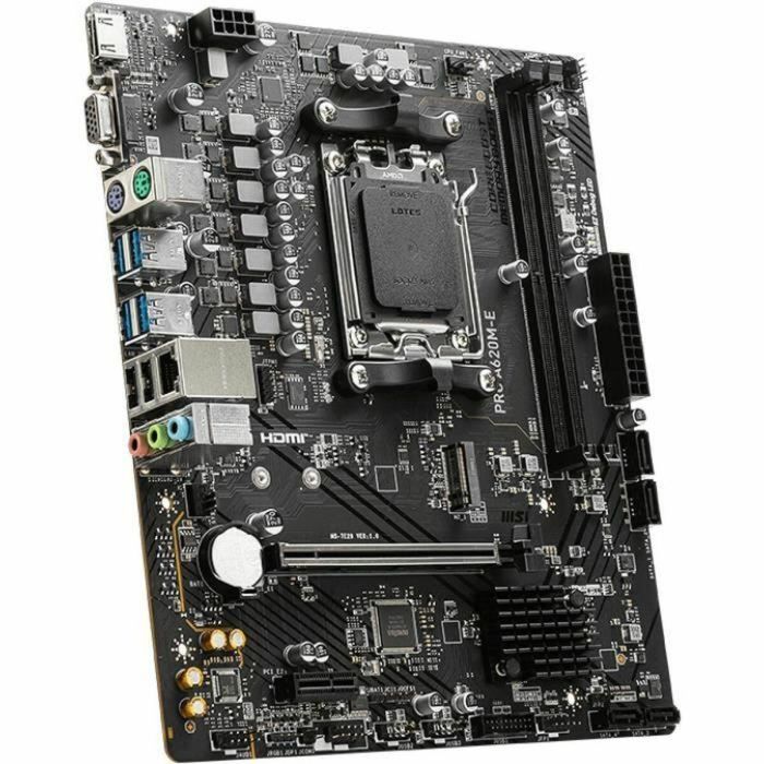 MSI Placa Base A620M-E Pro mATX AM5 2 MSI Placa Base A620M-E Pro mATX AM5 2