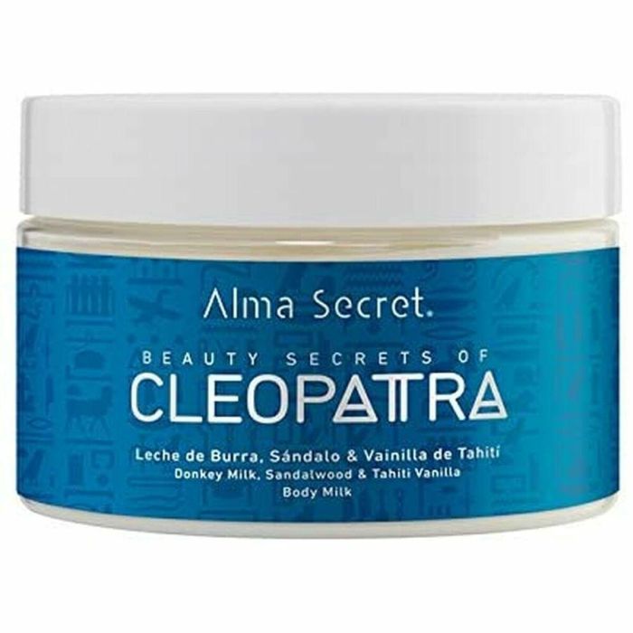 Alma Secret CLEOPATRA Crema Hidratante Corporal Reafirmante Antienvejecimiento Leche de Burra Piel Seca Normal 250 ml
