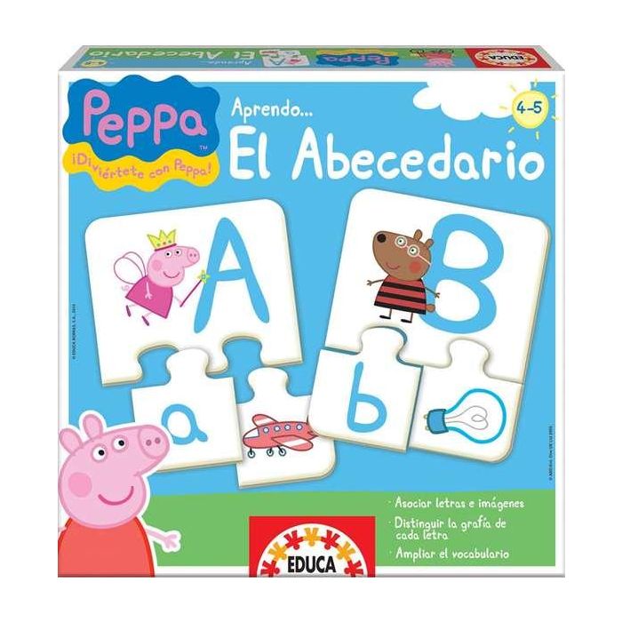 Juego aprendo el abecedario con peppa pig 6