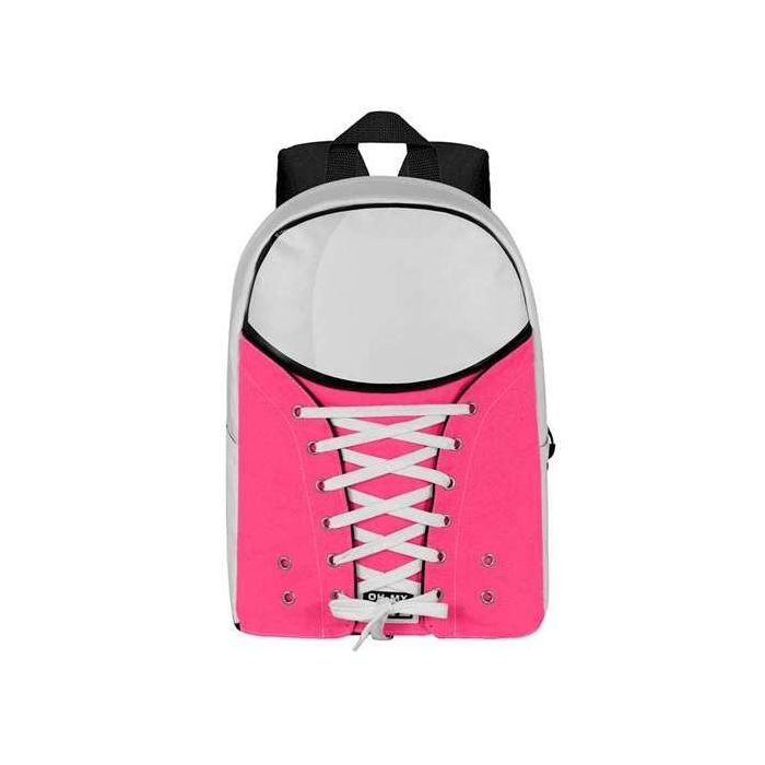 OMP! Sneakers Fuchsia Mochila Grande Urbana 1 Compartimento 17x30x40cm 60% PU 40% Algodón Poliéster Fucsia 2 OMP! Sneakers Fuchsia Mochila Grande Urbana 1 Compartimento 17x30x40cm 60% PU 40% Algodón Poliéster Fucsia 2