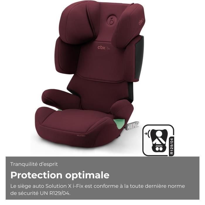 CYBEX CYB4063846375219 Silla de Coche Solution X i-Fix Rumba Red, 3-12 Años 2 CYBEX CYB4063846375219 Silla de Coche Solution X i-Fix Rumba Red, 3-12 Años 2
