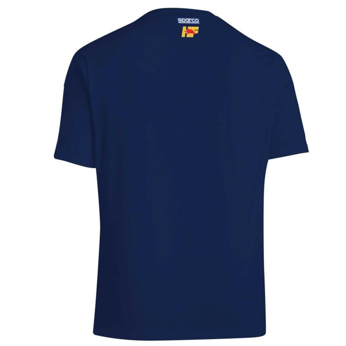 Sparco SBML0010N0N0200L Camiseta Lancia HF para Hombre Azul Talla L - 95% Algodón, 5% Elastán, Estilo Automovilismo 1