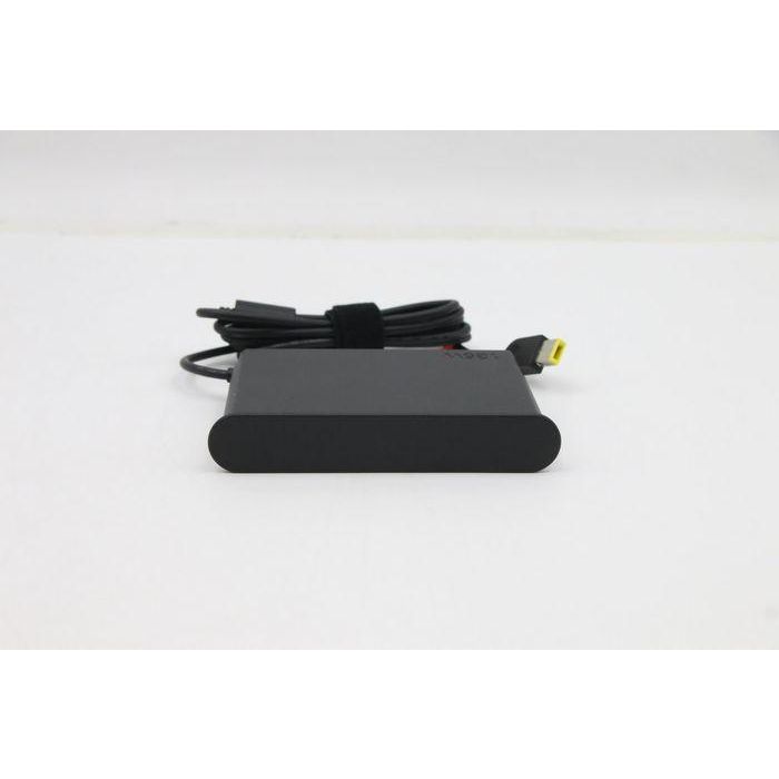 Lenovo AC adapter, 45W power output, compatible with Lenovo ThinkPad laptops using slim tip connector. 5 Lenovo AC adapter, 45W power output, compatible with Lenovo ThinkPad laptops using slim tip connector. 5