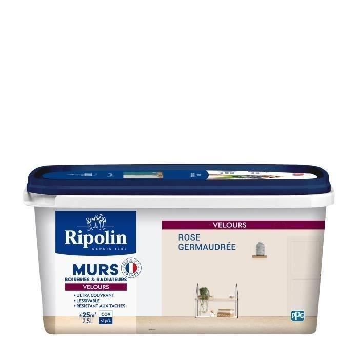 Ripolin RIP3174269079484 Pintura Terciopelo para Paredes, Carpintería y Radiadores Rosa Ripolin RIP3174269079484 Pintura Terciopelo para Paredes, Carpintería y Radiadores Rosa