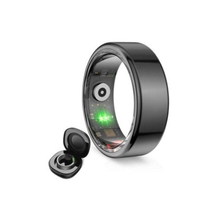 Anillo Inteligente KSIX Saturn Talla XS/ Ø18.1mm/ Notificaciones/ Frecuencia Cardíaca/ Negro Anillo Inteligente KSIX Saturn Talla XS/ Ø18.1mm/ Notificaciones/ Frecuencia Cardíaca/ Negro