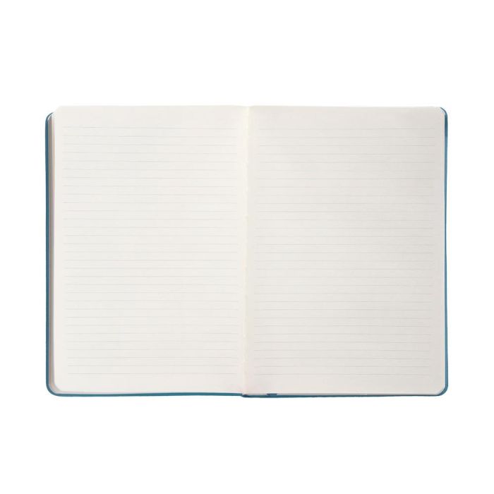 Cuaderno Con Gomilla Antartik Notes Tapa Dura A4 Hojas Rayas Azul Claro 100 Hojas 80 gr Fsc 7