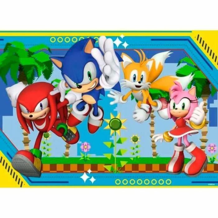 Ravensburger Puzzle Sonic the Hedgehog XXL 100 Piezas 49x36cm 1 Ravensburger Puzzle Sonic the Hedgehog XXL 100 Piezas 49x36cm 1