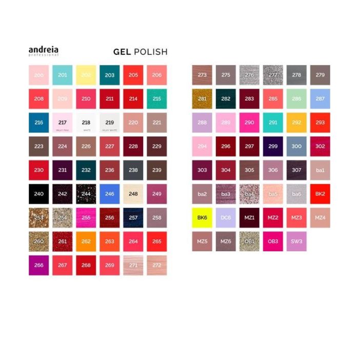 Andreia Gel Polish Esmalte Gel 289 10.5ml Larga Duración Catalizable LED UV 1 Andreia Gel Polish Esmalte Gel 289 10.5ml Larga Duración Catalizable LED UV 1
