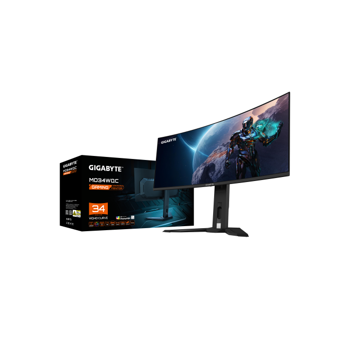 Gigabyte MO34WQC pantalla para PC 86,4 cm (34") 3440 x 1440 Pixeles Wide Quad HD OLED Negro 6 Gigabyte MO34WQC pantalla para PC 86,4 cm (34") 3440 x 1440 Pixeles Wide Quad HD OLED Negro 6